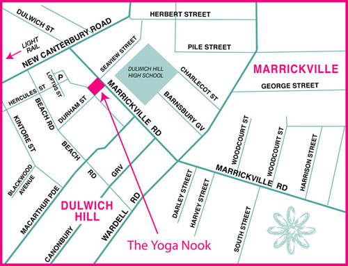 Yoga Nook Map